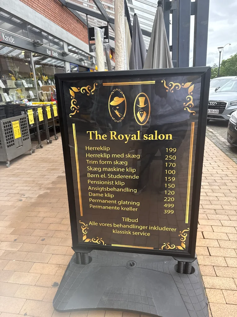 Eksklusiv frisørsalon interiør